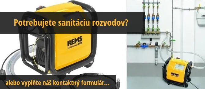 sanitácia rozvodov