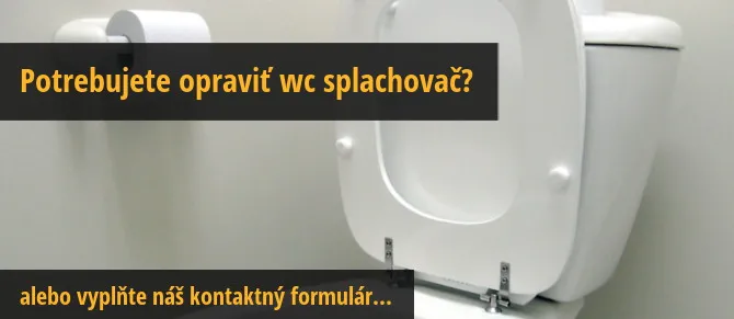 oprava wc splachovača